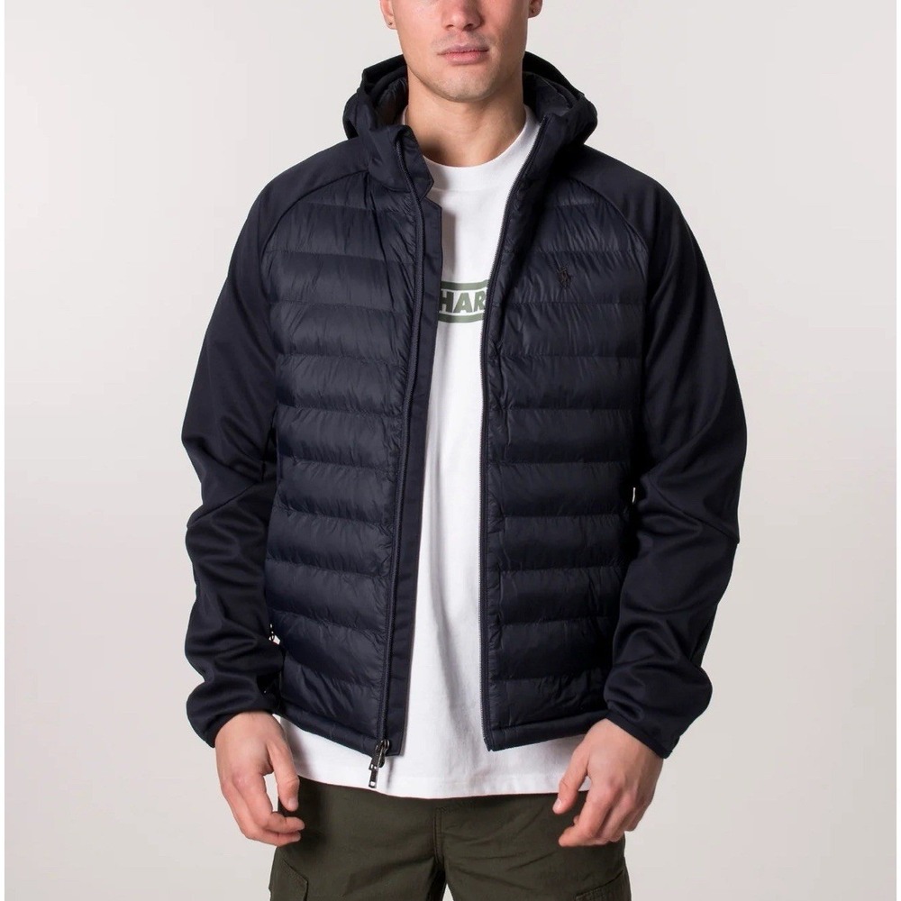 Polo Ralph Lauren Thor Water Repellent Hybrid Jacket XXL Navy Blue Gorpcore